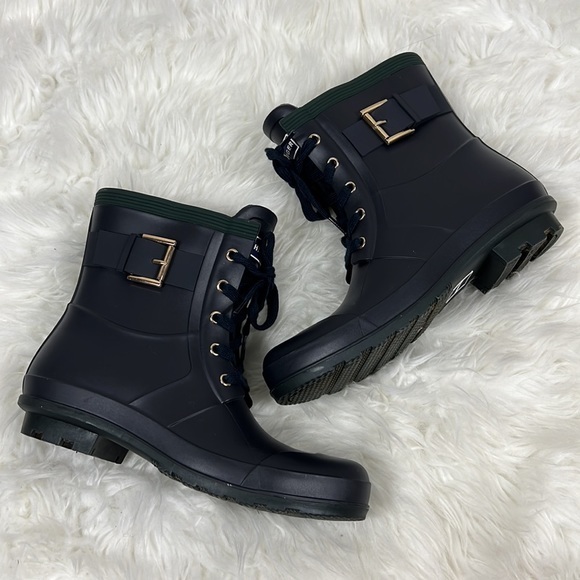 Tommy Hilfiger Renegade Short Rubber Rain Boots - Picture 5 of 6